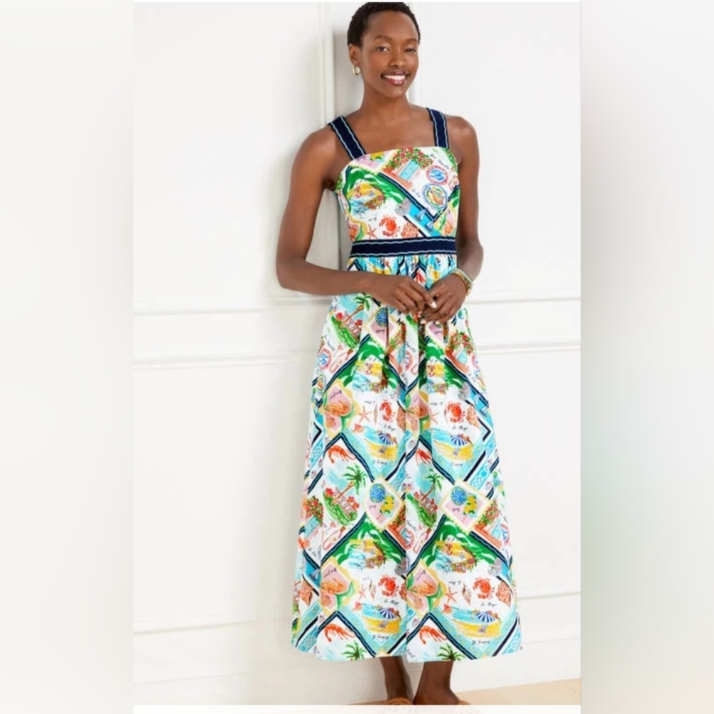 Talbots Multicolor Maxi Dress